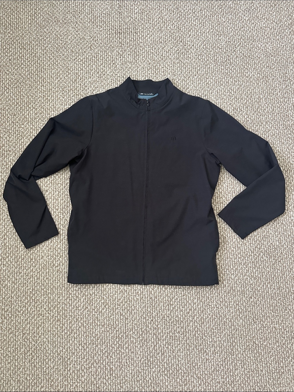 Travis Matthew Surfside Full-Zip Men's Lightweight Black Jacket